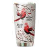 Cardinal My Mind Still Talks To You Memorial Personalized Tumbler