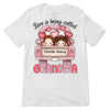 Love Is Being Called Grandma Truck Personalized Shirt