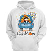 Cat Mom Fall Season Blue Truck Fluffy Cats Personalized Shirt