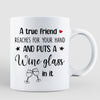 Wine Besties Personalized Mug