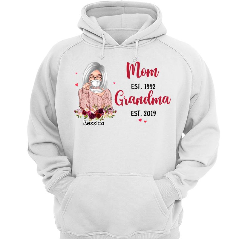 Mom Grandma Est Beautiful Woman Personalized Shirt