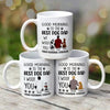 Dog Personal Stalker Happy Father‘s Day To The Best Dog Dad Personalized Mug