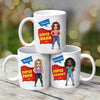 Super Mom Grandma Doll Personalized Mug