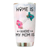 Home Is Where Mom Is Personalized Tumbler