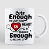 Chibi Nurse Cute Enough To Stop Your Heart Personalized Mug