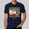 Best Dog Dad Dog Paw Human Hand Personalized Shirt