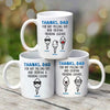 Thanks Dad For Not Pulling Out Little Cute Kids Funny Father's Day Gift For Dad Personalized Mug