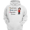 Grandma Snack Dealer Gift Personalized Hoodie Sweatshirt