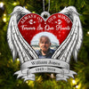 Always On Our Minds Memorial Personalized Acrylic Ornament