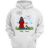 Still Talk About You Dog Memorial Butterflies Personalized Hoodie Sweatshirt