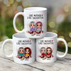 Like Mother Like Daughter Doll Floral Personalized Mug