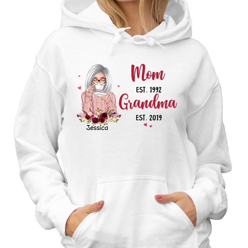 Mom Grandma Est Beautiful Woman Personalized Shirt