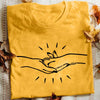 Hand Paw Outline Gift For Dog Lover Shirt