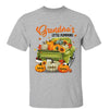 Green Truck Fall Season Mom Grandma Personalized Shirt