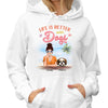 Summer Life Is Better With Dogs Personalized Shirt