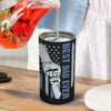 Nation Flag Best Dad Ever Fist Bump Hands Christmas Gift For Dad 4 In 1 Can Cooler