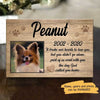 Loss Of Pet It Broke Our Heart To Lose You Personalized Wood Prints